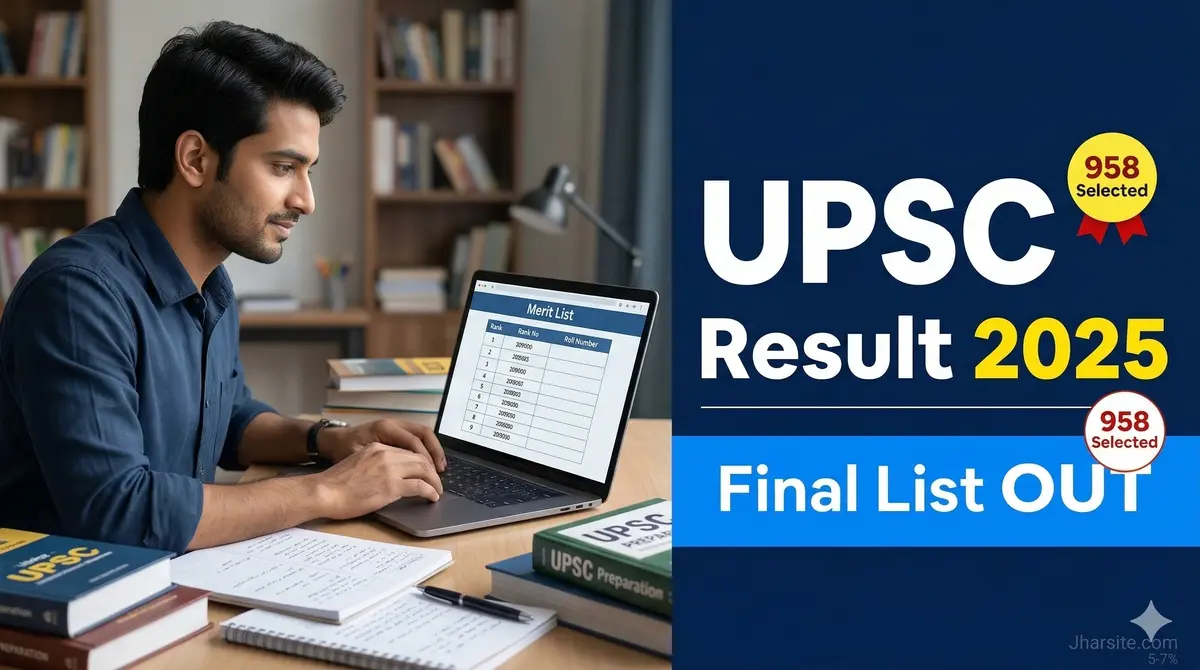 UPSC Final Result 2025