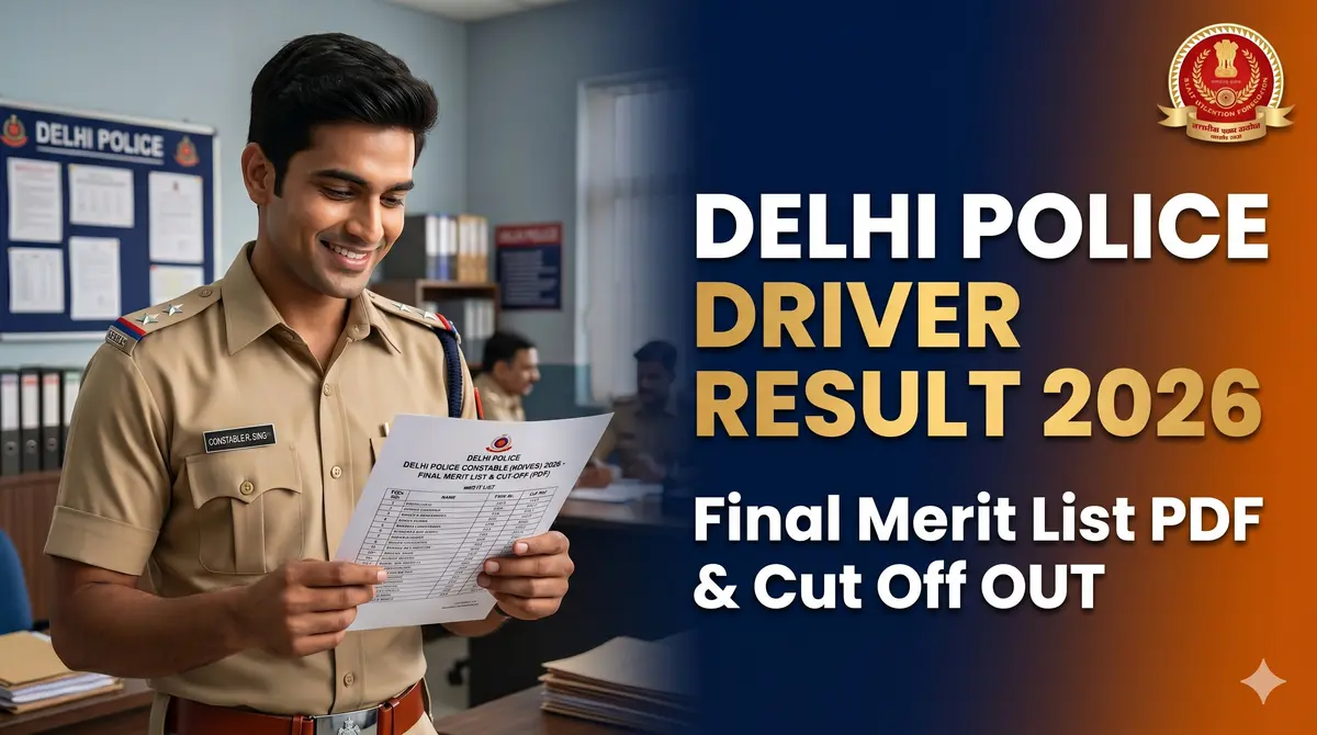Delhi Police Driver Result 2026