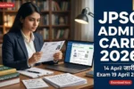 JPSC Admit Card 2026