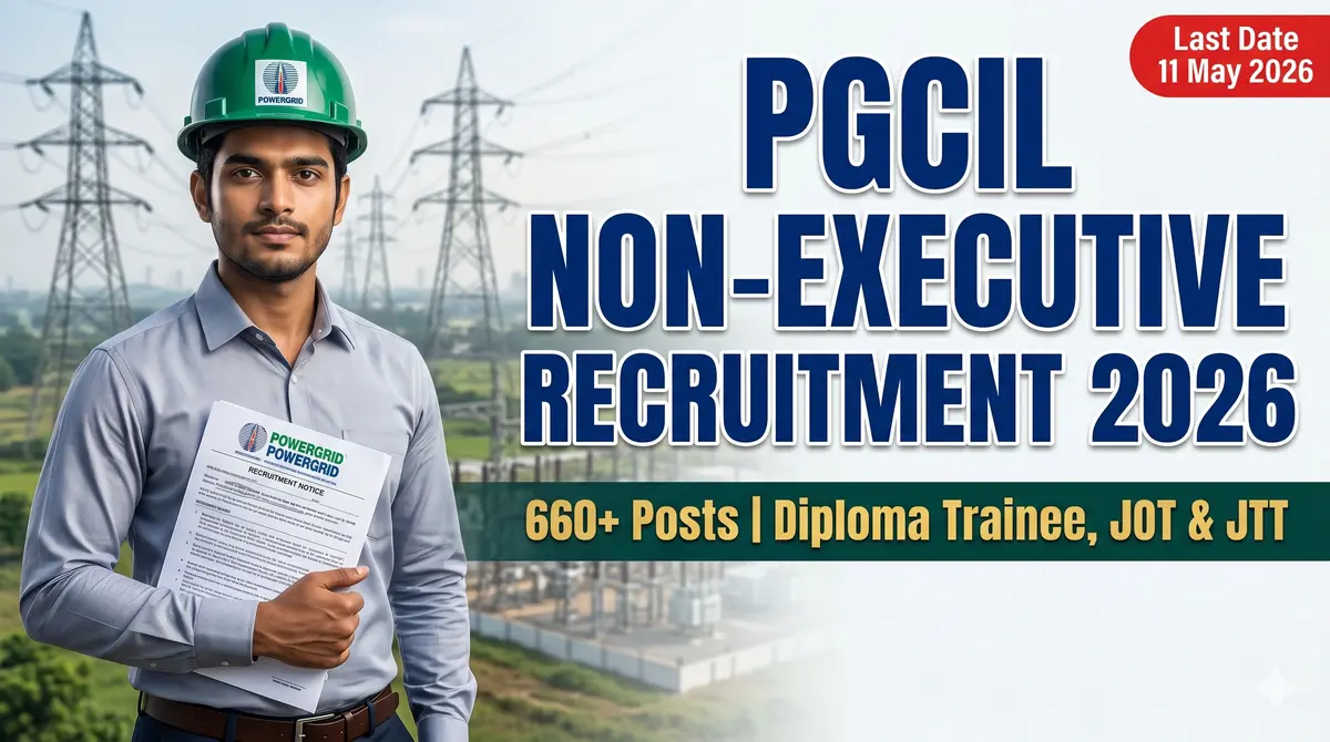 PGCIL Non-Executive Recruitment 2026