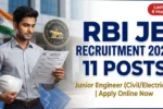RBI JE Recruitment 2026