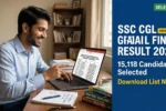 SSC CGL Final Result 2025
