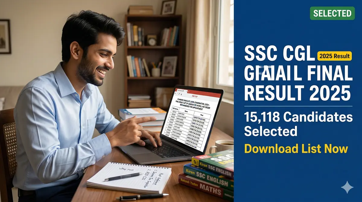 SSC CGL Final Result 2025