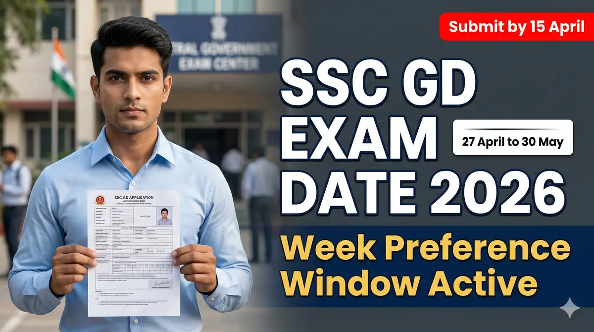 SSC GD Exam Date 2026
