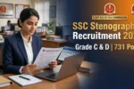 SSC Stenographer Recruitment 2026