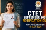 CTET September 2026