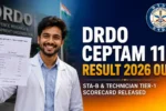 DRDO CEPTAM 11 Result 2026