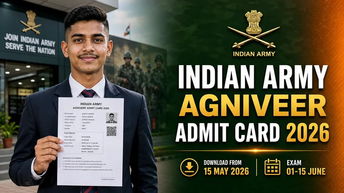 Indian Army Agniveer Admit Card 2026