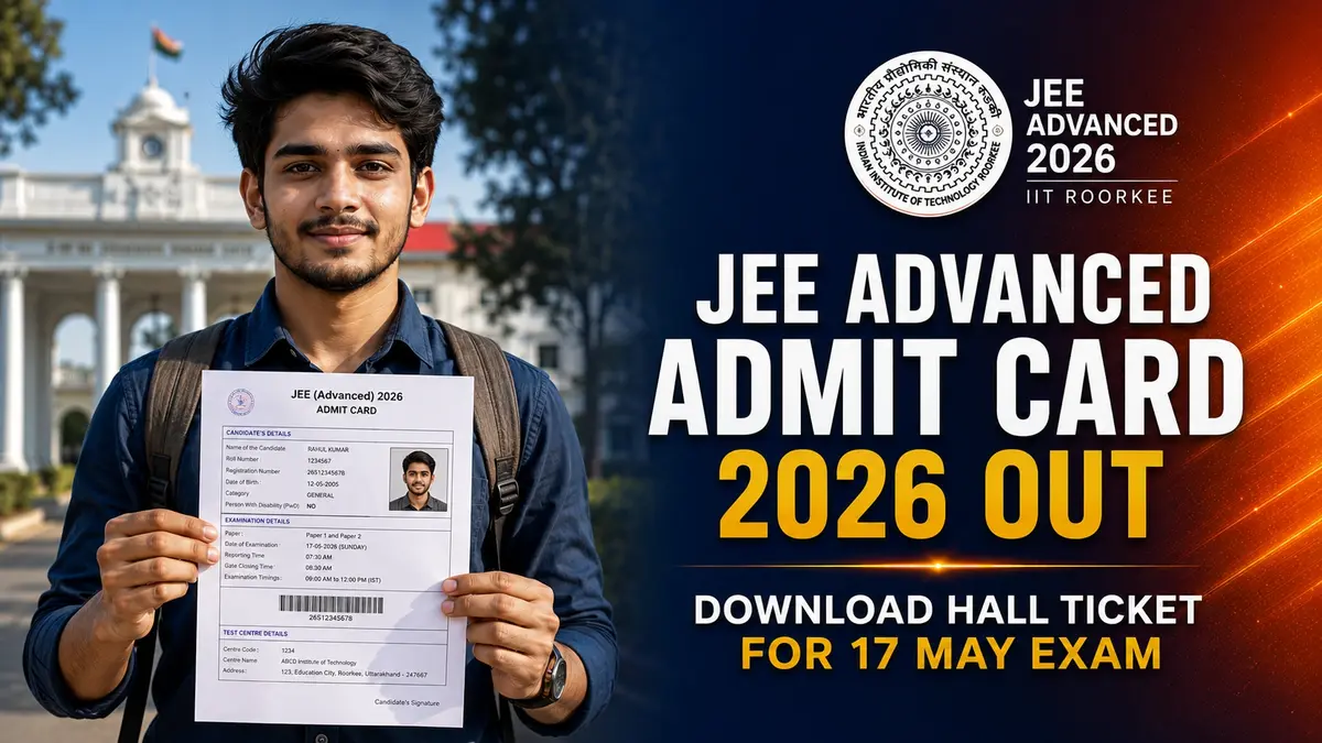 JEE Advanced Admit Card 2026