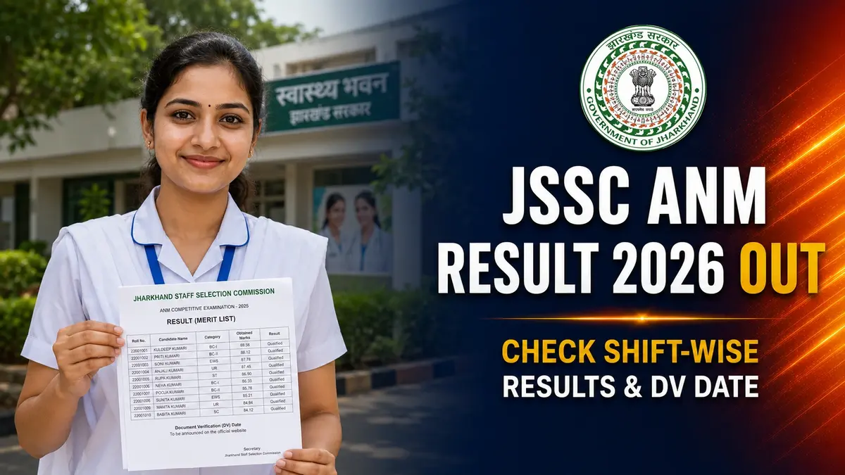 JSSC ANM Result 2026 Out