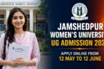 Jamshedpur Women's University UG Admission 2026