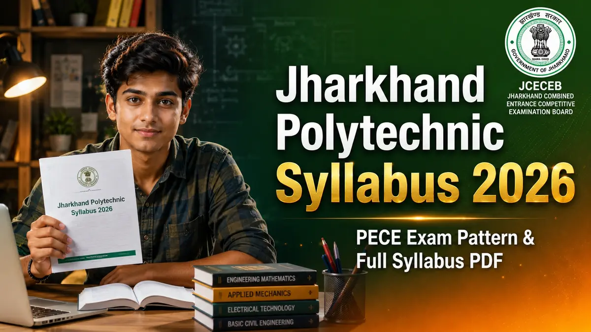 Jharkhand Polytechnic Syllabus 2026