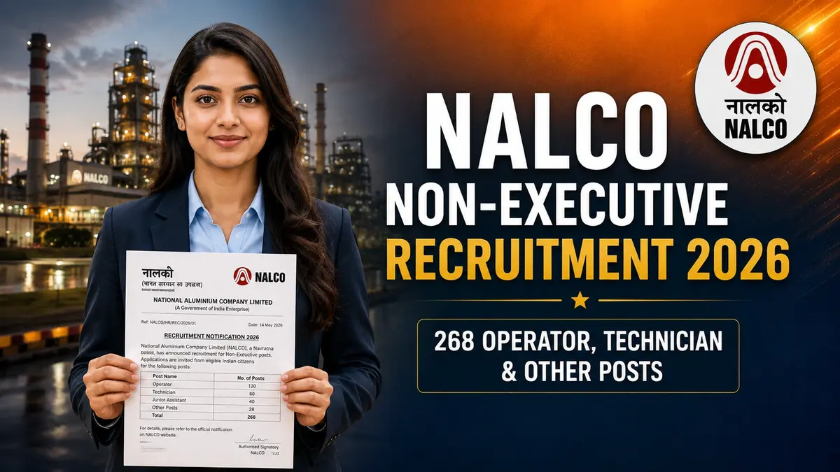 NALCO Non-Executive Recruitment 2026