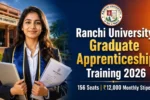 Ranchi University Graduate Apprenticeship Training 2026