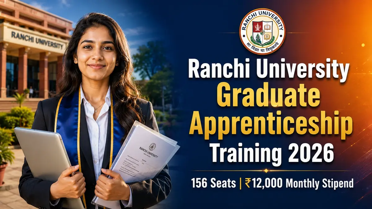 Ranchi University Graduate Apprenticeship Training 2026