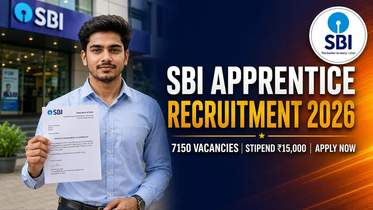 SBI Apprentice Recruitment 2026