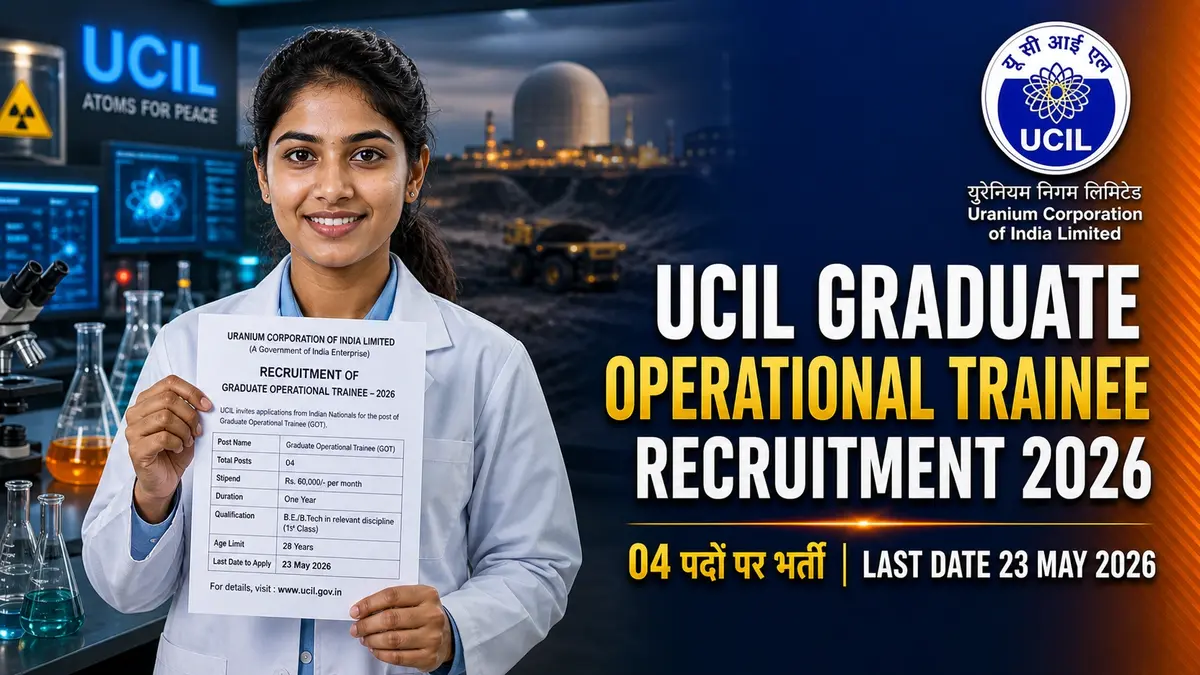 UCIL Graduate Operational Trainee Recruitment 2026
