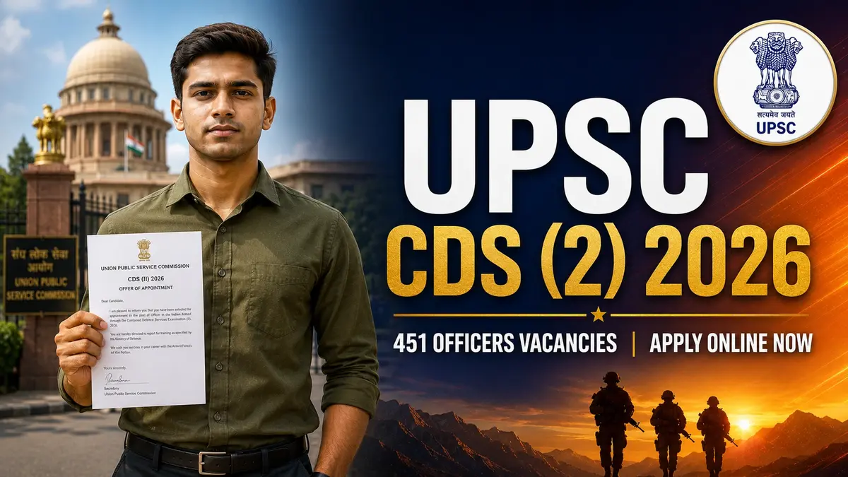 UPSC CDS (2) 2026