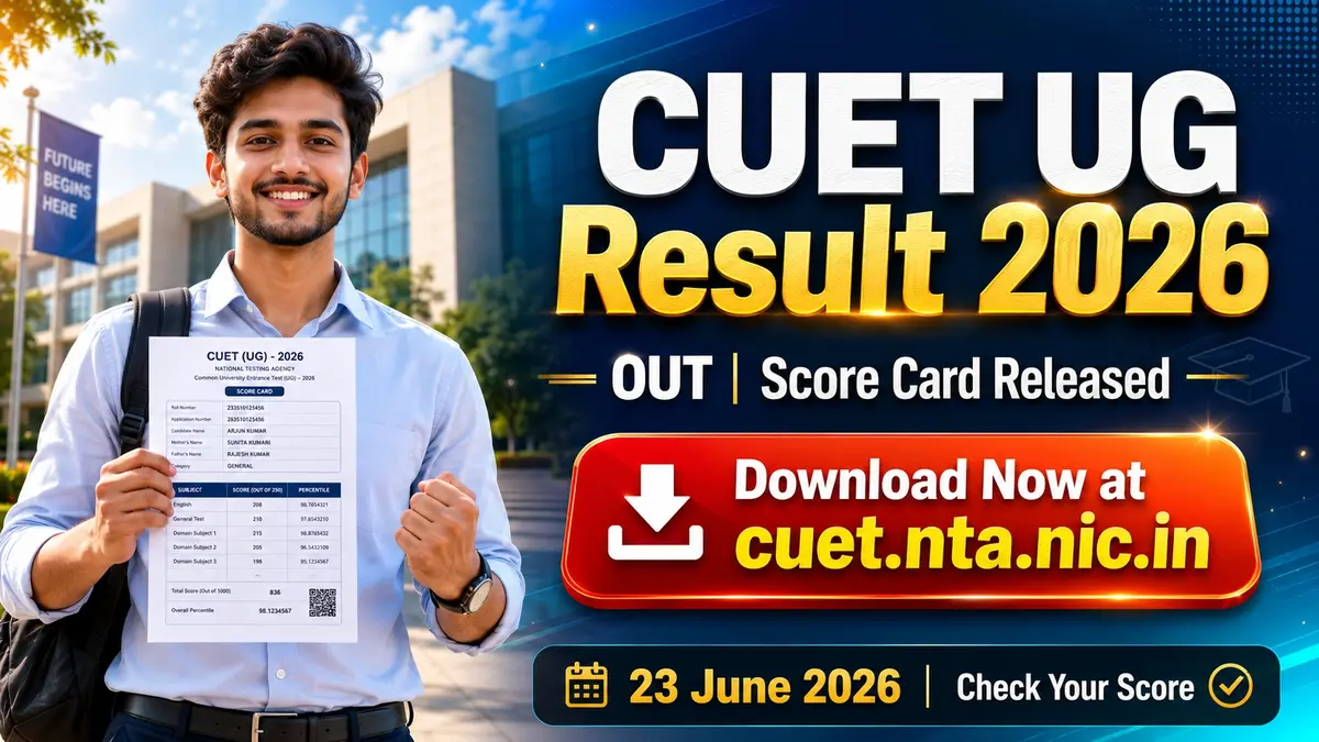 CUET UG Result 2026