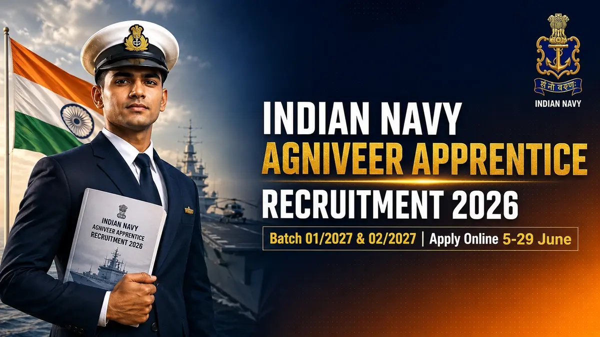 Indian Navy Agniveer Apprentice Recruitment 2026