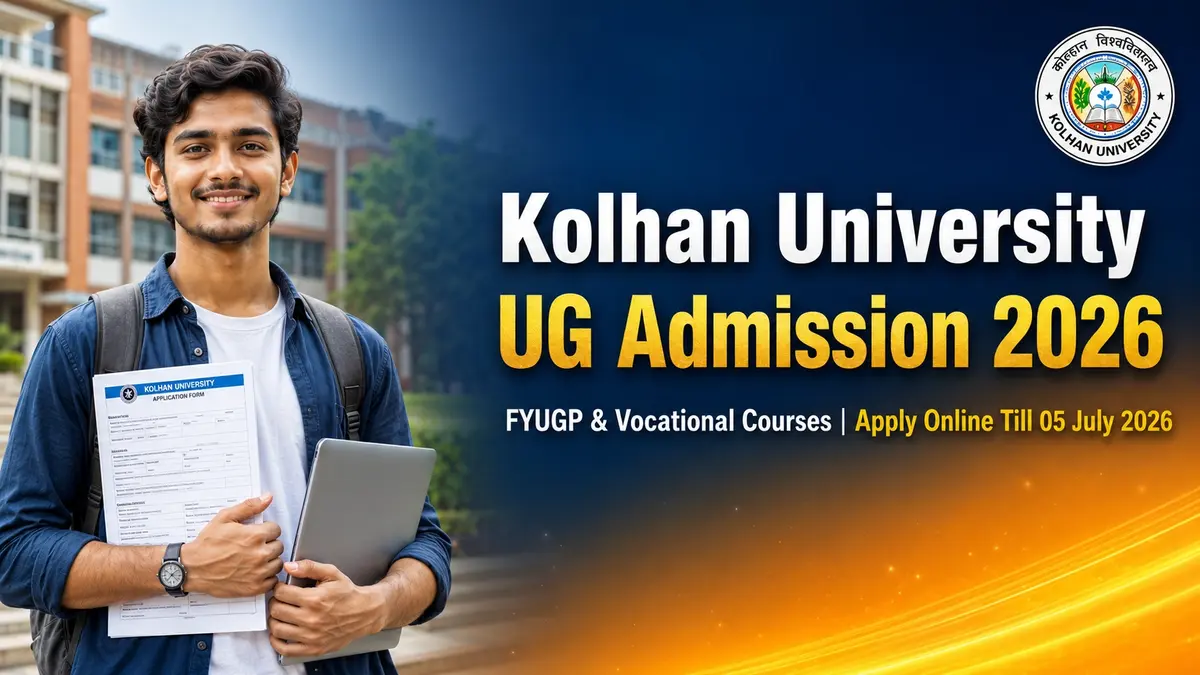 Kolhan University UG Admission 2026