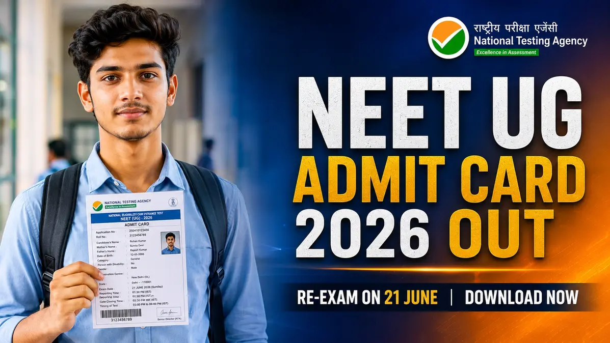 NEET UG Admit Card 2026