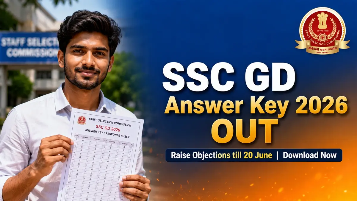 SSC GD Answer Key 2026