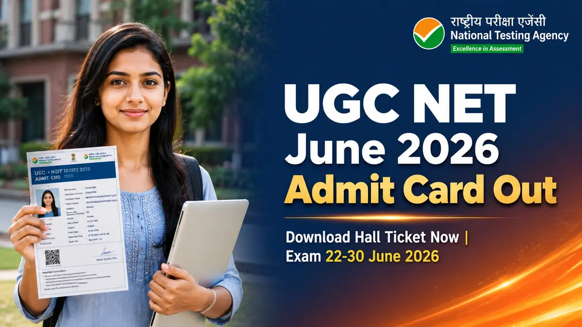 UGC NET June 2026 Admit Card