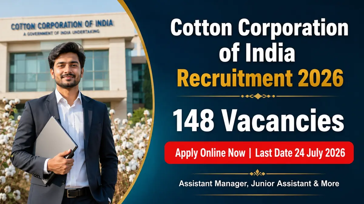 Cotton Corporation of India Recruitment 2026