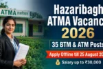 Hazaribagh ATMA Vacancy 2026