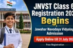 JNVST Class 6 Registration 2027