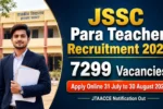 JSSC Para Teacher Recruitment 2026