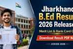 Jharkhand B.Ed Result 2026