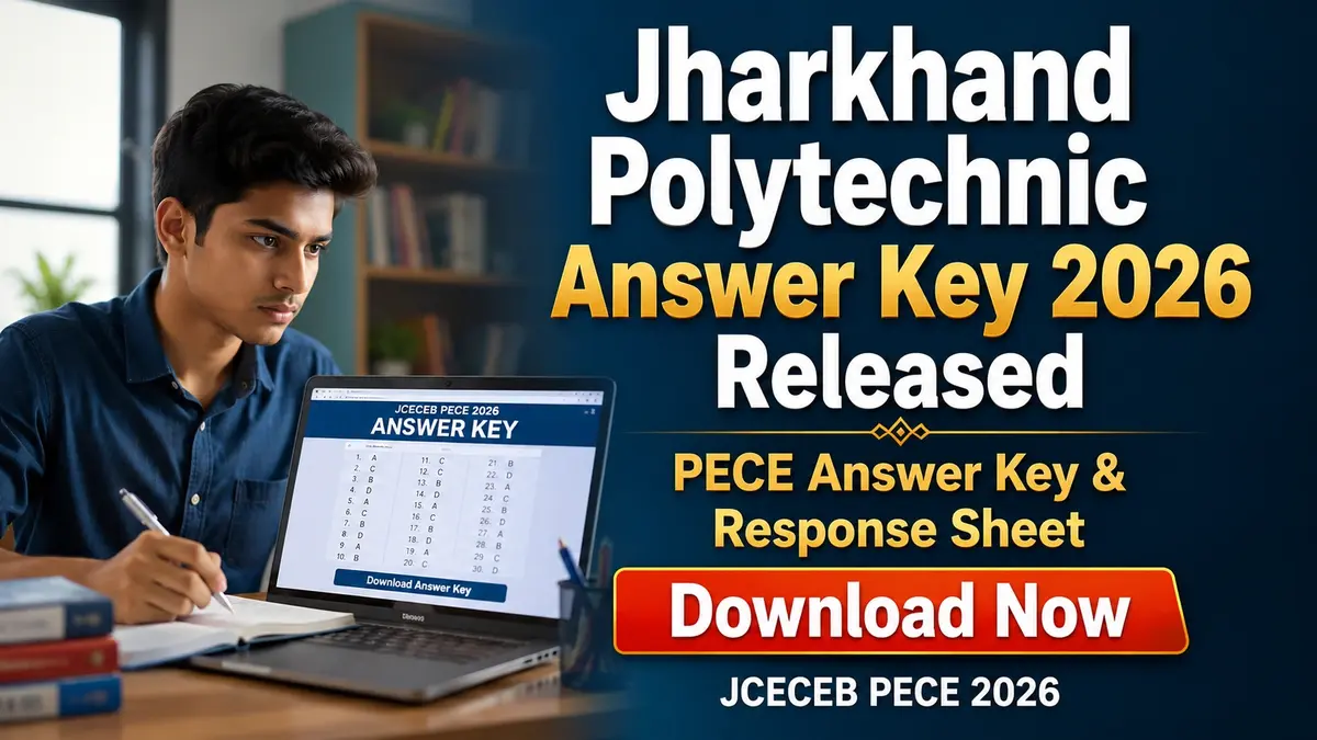 Jharkhand Polytechnic Answer Key 2026