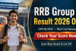 RRB Group D Result 2026