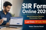 SIR Form Online 2026