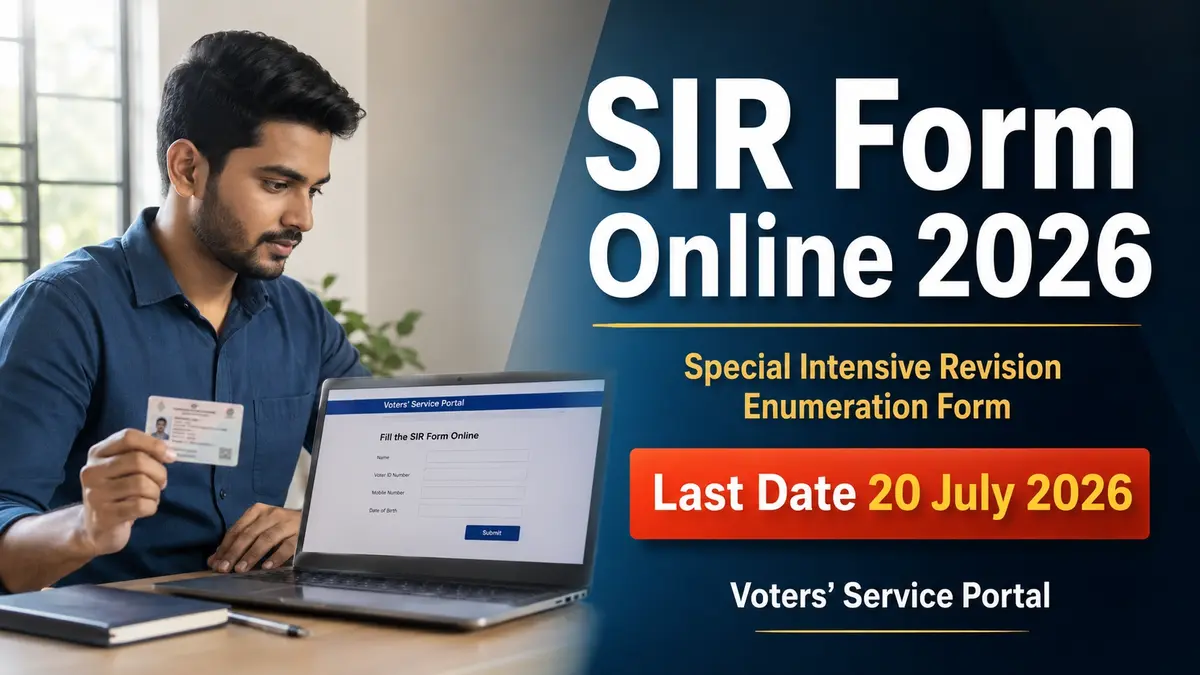 SIR Form Online 2026