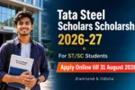 Tata Steel Scholars Scholarship 2026