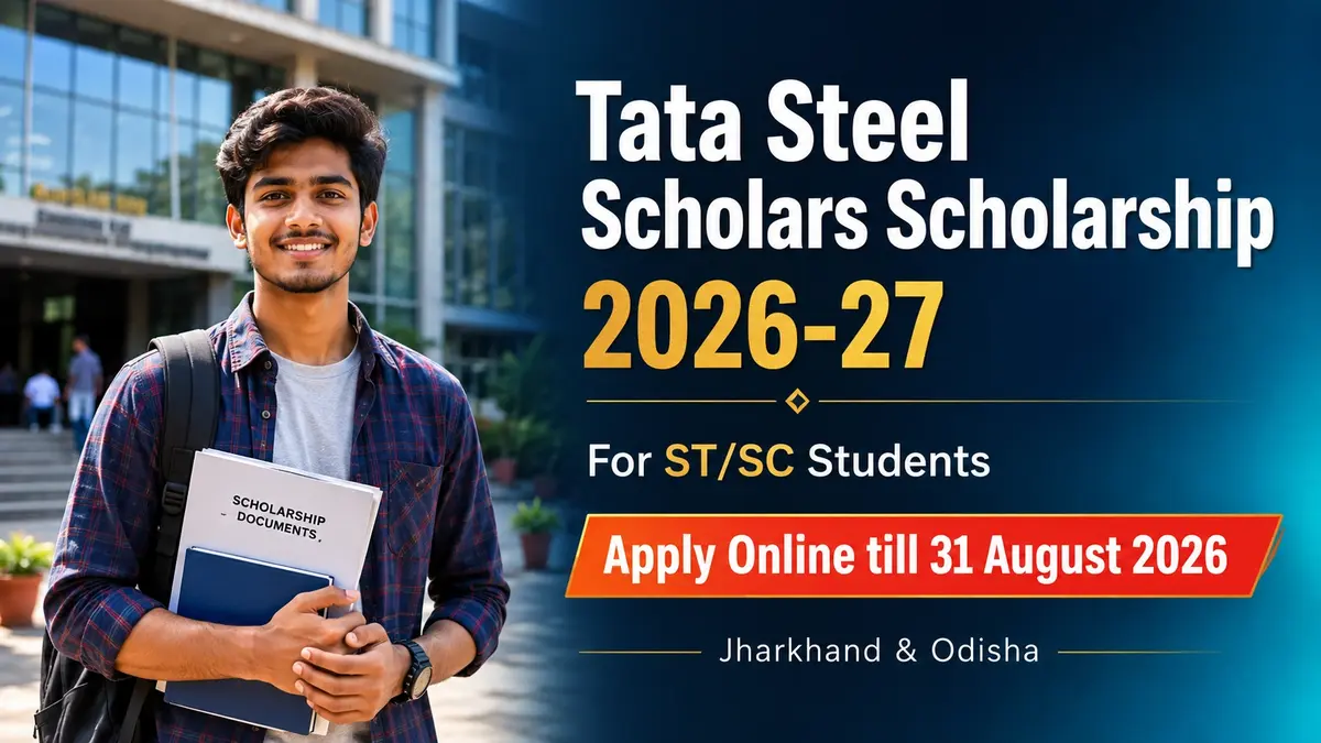 Tata Steel Scholars Scholarship 2026