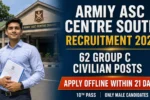 Army ASC Centre South Recruitment 2026