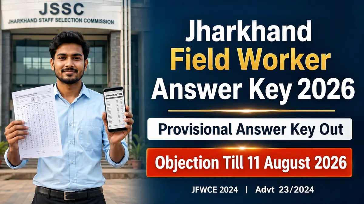 Jharkhand Field Worker Answer Key 2026