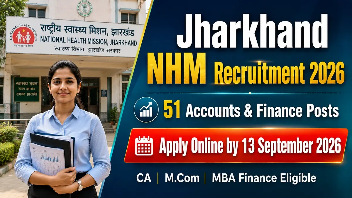 Jharkhand NHM Recruitment 2026