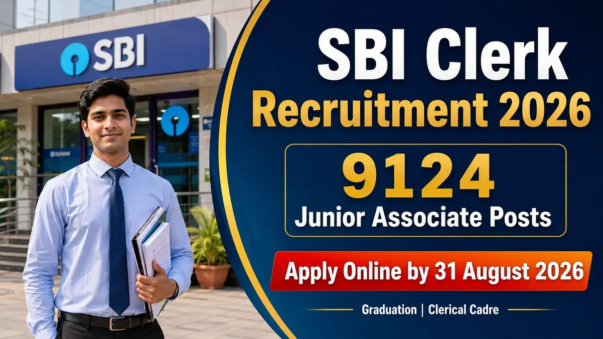 SBI Clerk Recruitment 2026