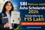 SBI Platinum Jubilee Asha Scholarship 2026