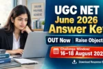 UGC NET June 2026 Answer Key