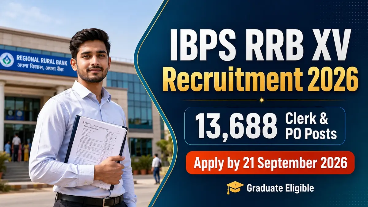 IBPS RRB XV Recruitment 2026