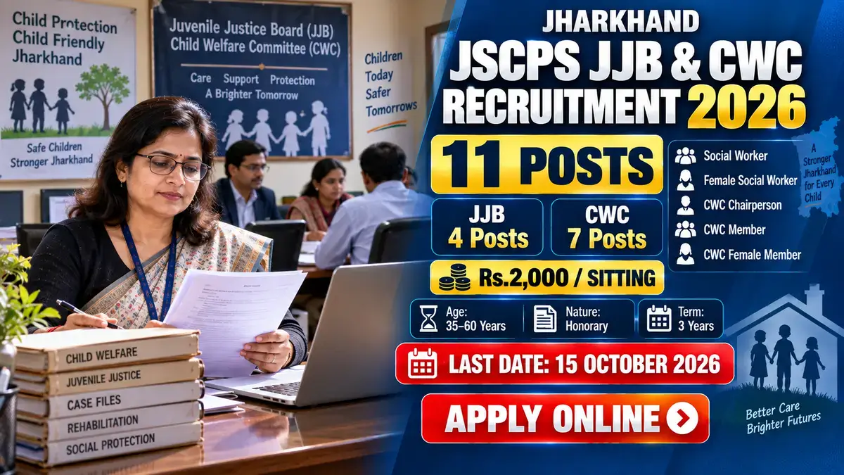 JSCPS JJB & CWC Recruitment 2026