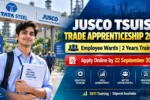 JUSCO TSUISL Trade Apprenticeship 2026