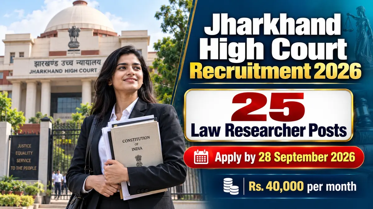 Jharkhand High Court Recruitment 2026