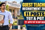 Seraikela Kharsawan Guest Teacher Recruitment 2026
